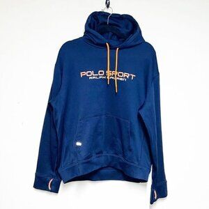 Ralph Lauren performance Navy Big Logo Hoodie Mens L